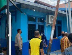 Kantor TVRI Kalteng Disatroni Maling, Laptop dan uang Diembat, Berkas di Ruang Keuangan Dibakar