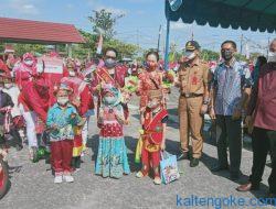 Ratusan Anak Meriahkan Gebyar PAUD di Katingan