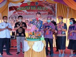 Bupati Gumas Hadiri Perayaan HUT ke-66  SMPN-1 Kurun
