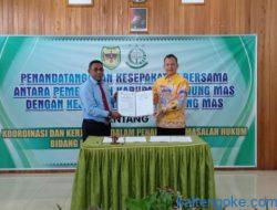 Pemerintah Kabupaten dan Kejari Gumas Teken Kesepakatan