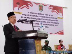 Bupati Lantik Kepala Desa Dehes dan Pj Kades Tumbang Paku