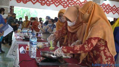Antusias Puluhan Organisasi Wanita di Kapuas Ikuti Cooking Competition Pakai Kompor Induksi