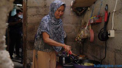uji coba kompor listrik