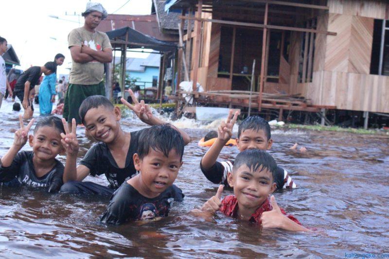 kawasan mendawai terendam