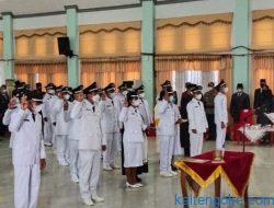 Bupati Gumas Lantik 41 Kades dari 10 Kecamatan