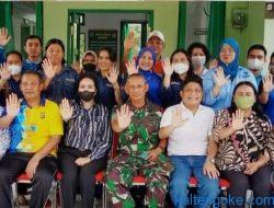 Kodim 1013/Mtw Bersama Disdalduk KBP3A Mura Gelar Pelayanan KB Gratis