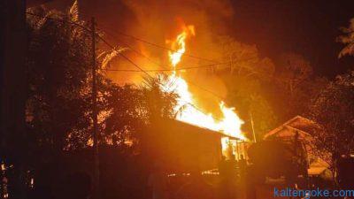 Lima Rumah di Desa Jakatan Pari Ludes Terbakar