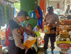 Polsek Seruyan Hilir Pantau Ketersediaan Minyak Goreng