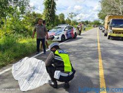 Menyeberang Jalan, Nenek Tewas Disambar Pikap