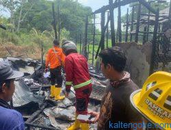 Dua Rumah di Kapuas Ludes Terbakar