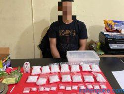Tangkap Pria di Wisma, Polisi Sita 1,1 Kg Sabu Siap Edar