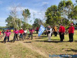 Gowes Bersama Meriahkan HUT ke-6 Kebun Raya Katingan