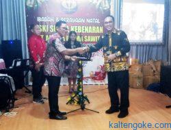 Wabup dan Rombongan Safari Natal di Kecamatan Kamipang