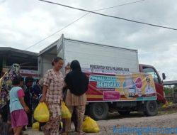 Gelar Operasi Pasar di Tiga Lokasi Kelurahan Kalampangan