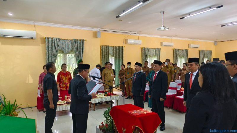 Bupati Katingan Lantik 15 Pejabat Eselon III