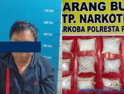 Kabur saat Digerebek, Bandar 1,1 Kg Sabu dan Ratusan Pil Ekstasi Dibekuk