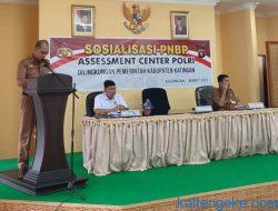 Polda Kalteng Sosialisasikan PNBP Assessment Center
