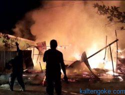 Toko Sembako Terbakar, Elpiji Meledak