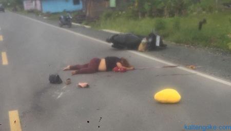 Brakkk! Motor Melambung, Penunggang Tewas
