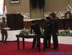 Pemprov Sampaikan LKPj Tahun Anggaran 2022 Dalam Rapat Paripurna Digelar DPRD Kalteng