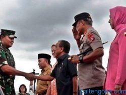 Kebudayaan Kalteng Sambut Panglima TNI