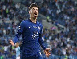 Kai Havertz Ejek Jordan Pickford Lewat Selebrasi Usai Cetak Gol