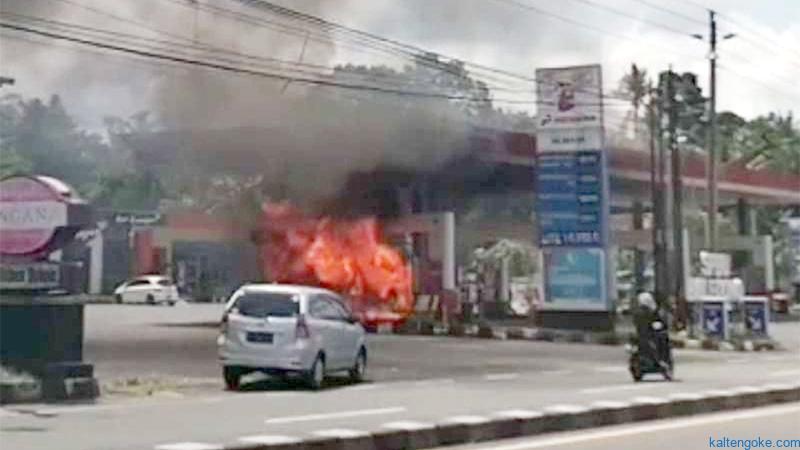 Terbakar