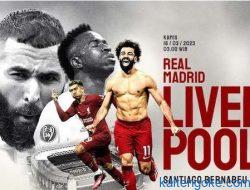 Real Madrid vs Liverpool 16 Maret 2023