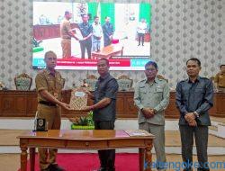 Anggota DPRD Katingan Sampaikan 14 Rekomendasi LKPJ Bupati