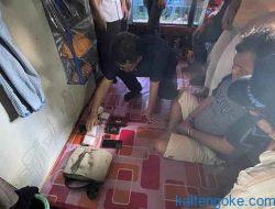 Simpan Sabu 2 Ons, Sopir Travel Diringkus saat Rebahan