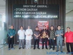 Perjuangkan Aspirasi Masyarakat Desa Dambung DPRD Kalteng Audiensi dengan Kemendagri
