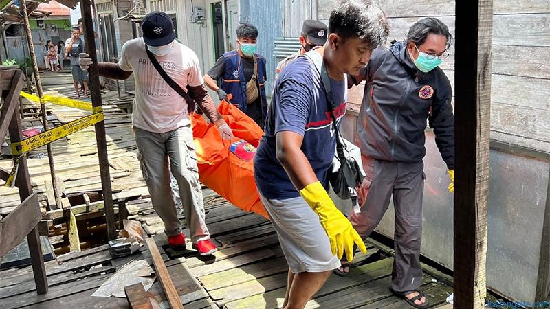 Lansia Terbujur Kaku Dalam Barak