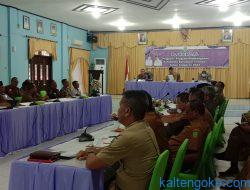 Bupati Buka Rakordal Triwulan l