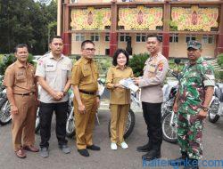 Pemkab Hibahkan 12 Unit Ranmor kepada Polres