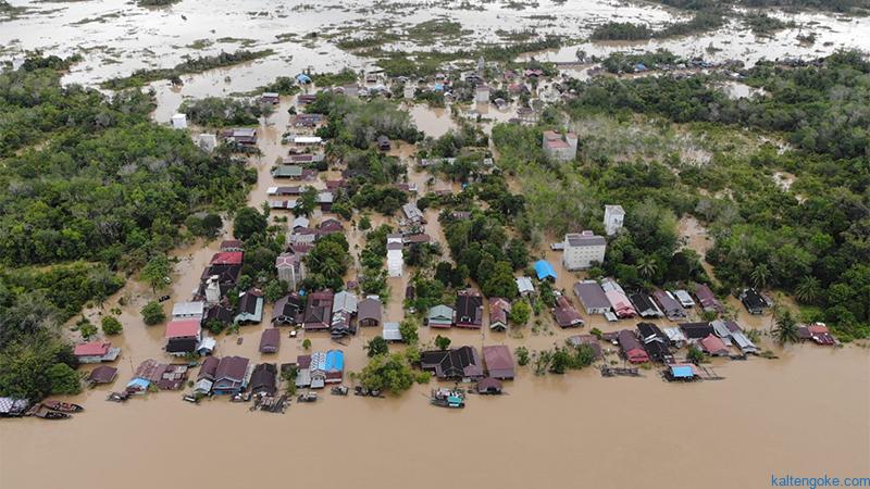 13.192 Jiwa Terdampak Banjir di Kapuas
