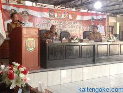 Bupati Katingan Buka Pelatihan dan Peningkatan Kapasitas Linmas