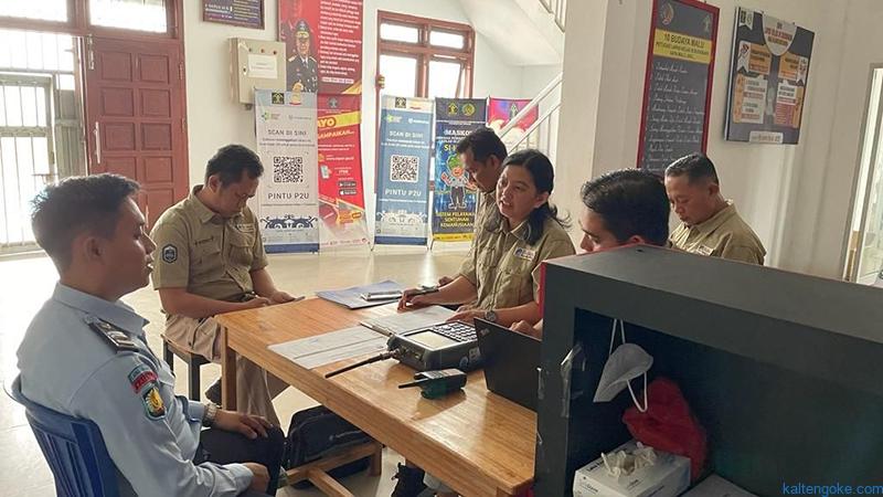 Lapas Sukamara Terima Kunjungan Kominfo Provinsi Kalteng