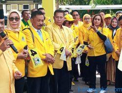 Bacaleg Golkar Serahkan Berkas ke KPU