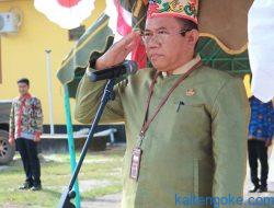 Asisten I Pimpin Upacara Hardiknas