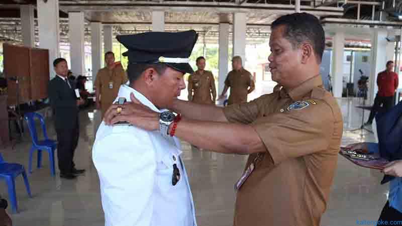 Sekda Lantik Tiga Pj Kades