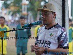 Sekda Tutup Turnamen Sepak Bola Antar RW se-Kecamatan