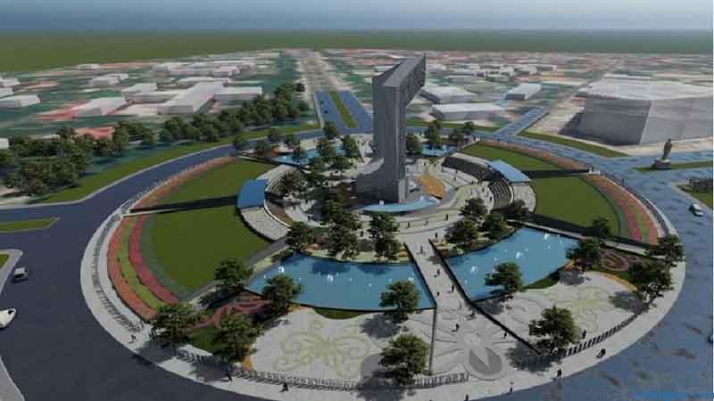 Renovasi Bundaran Besar Segera Rampung