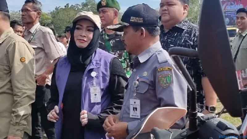 Wawali Hadiri Apel Gelar Pasukan Karhutla