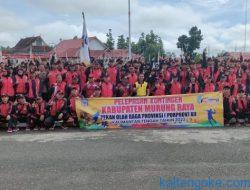 Murung Raya Berangkatkan 244 Atlet Porprov ke Kotim