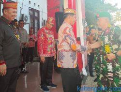 Bupati Mura Sambut Komandan Kodim 1013/Mtw