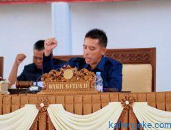 Paripurnakan Penyampaian Pidato Pengantar Bupati