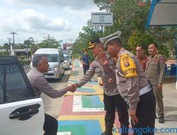 Korlantas Mabes Polri Tinjau KTL di Pulpis