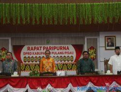 DPRD Pulpis Paripurnakan Penyampaian Hasil Reses