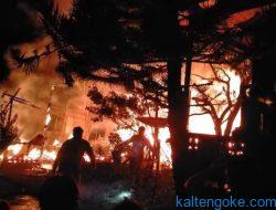 Ditinggal Pergi Rumah Rata dengan Tanah