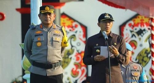 Bupati Pimpin Apel Gelar Pasukan Operasi Ketupat Telabang